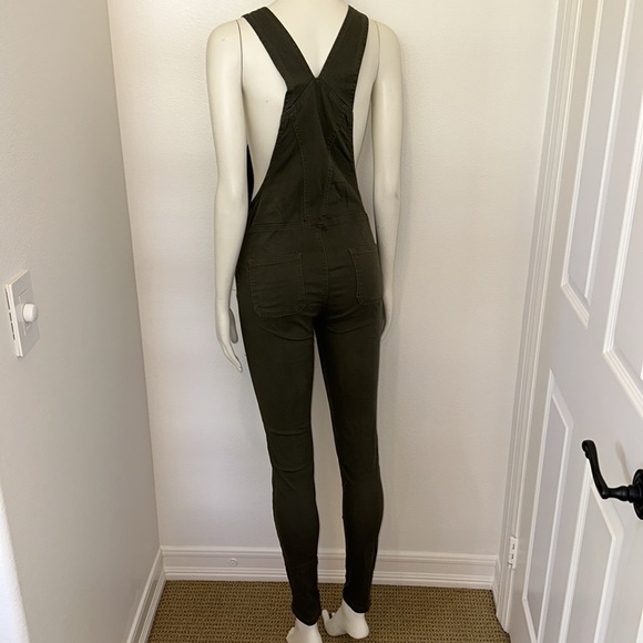 Dressed in Lala City Girl Green Overalls - Picture 9 of 9